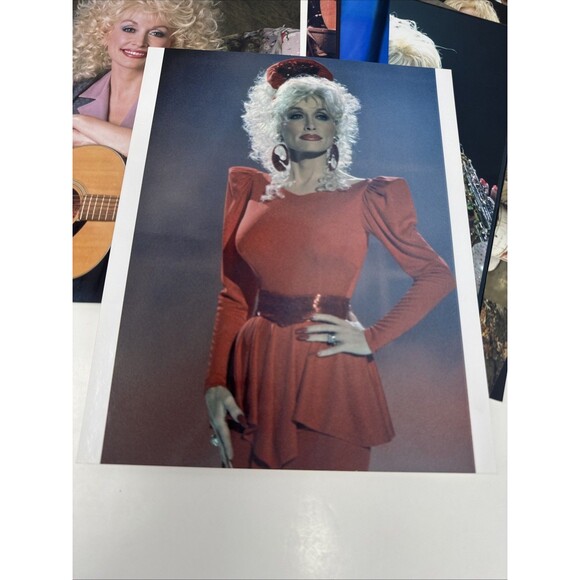 DOLLY PARTON PHOTO COLLECTION 8 x 10 LOT OF 22 Performance Press Candid etc - Picture 6 of 16